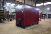 Отопительный водогрейный котел твердотопливный