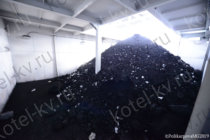 Закрытый угольный склад твердотопливной модульной котельной 700 кВт